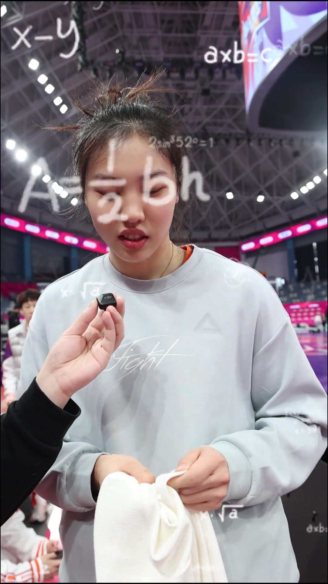 在球場上最想擁有什么技能？張茹：庫里的投籃 詹姆斯的爆發(fā)力